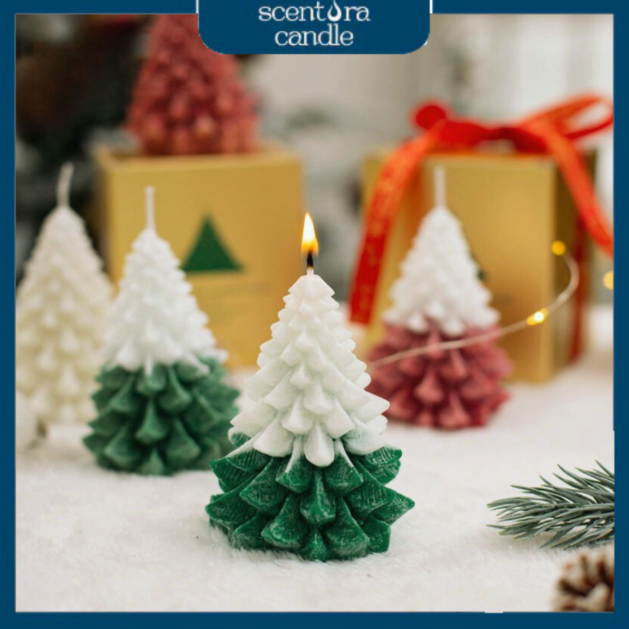 Sáp Thơm Cây Thông Noel, Khử Khuẩn, Tạo mùi Thơm,Trang Trí, Decor Phòng, Tặng quà Sinh Nhật, Noen