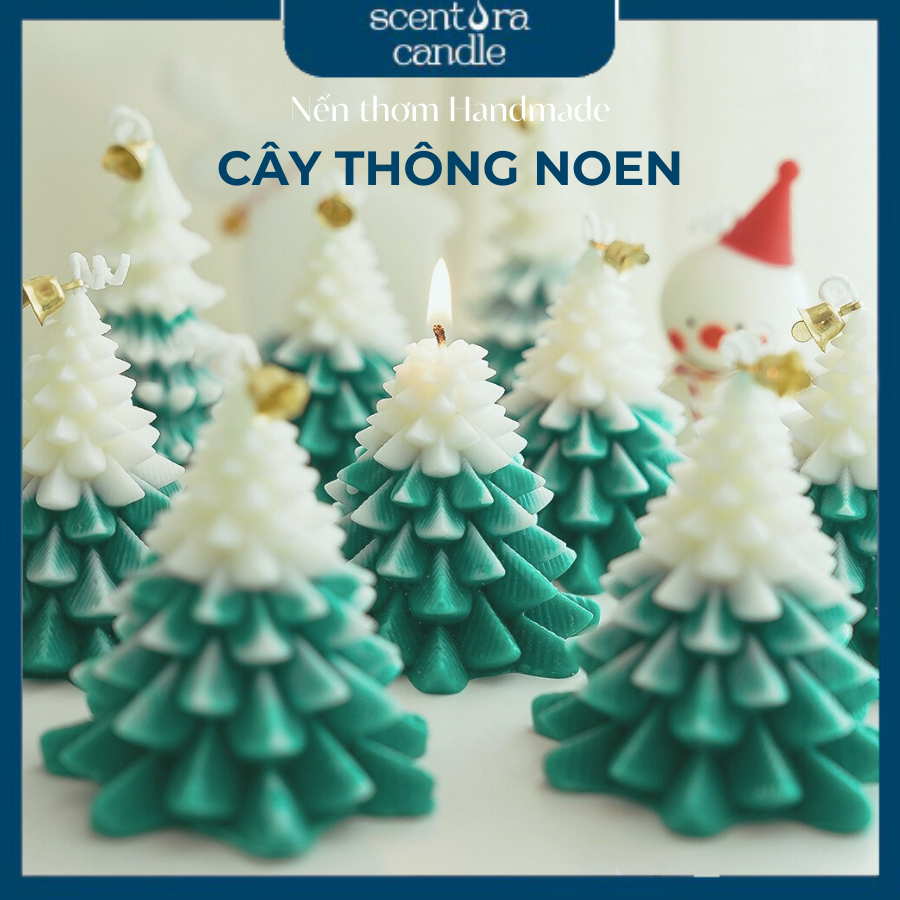 Sáp Thơm Cây Thông Noel, Khử Khuẩn, Tạo mùi Thơm,Trang Trí, Decor Phòng, Tặng quà Sinh Nhật, Noen