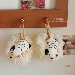 Bông tắm tạo bọt hình chú mèo siêu cute
