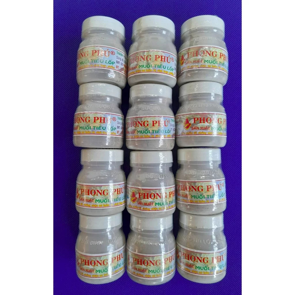 Muối Tiêu Lốp Phong Phú ( Lốc 12 )