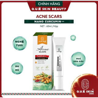 KEM CHẤM MỤN MỜ THÂM (HOT) từ nghệ tươi hỗ trợ mờ thâm, có thể mix kem đêm nám sạm, sẹo rỗ nhà Quê Skin 25gram
