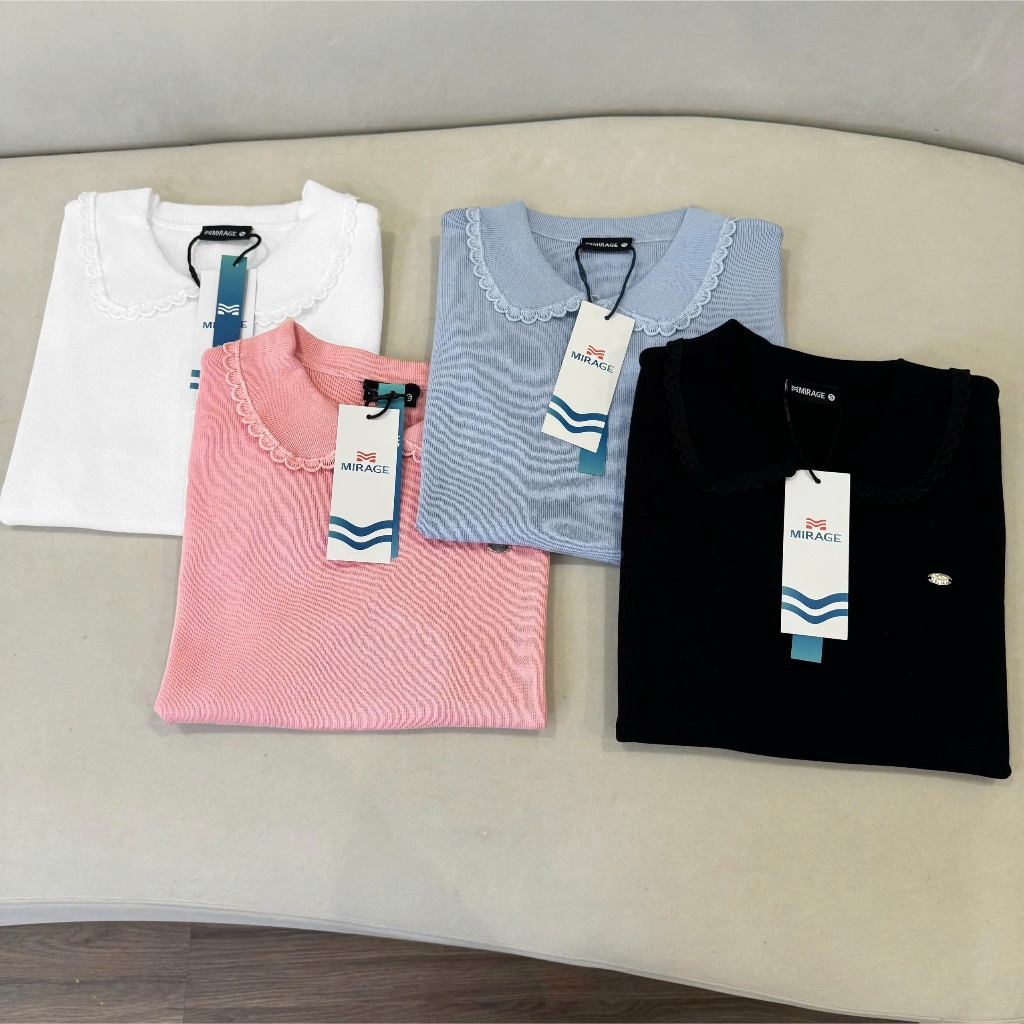Áo Len Mirage Cổ Bèo Local Brand Chất Len Mongtoghi Mềm Mịn Thoáng Mát.