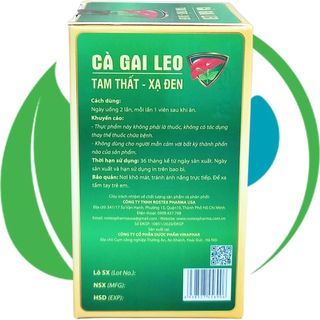 Cà Gai Leo Tam Thất - Xạ Đen Chai - Rostex - Vinaphar - Vitamin Phục Hồi