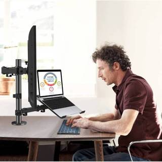 Giá đỡ màn hình đôi 17-34 inch 2-9 kg Xoay 360° linh hoạt Di động công sở