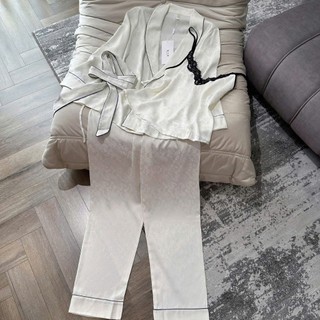B125 Set 3 Món Mặc Nhà Nữ Chất Lụa Gấm Siêu Sang Trọng Và Mềm Mại Phương Linh Underwear