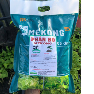 Phân Bò Xử Lý MEKONG Loại 5dm3 Bón Lót Cây Trồng Dinh Dưỡng Hữu Cơ