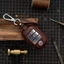 Mino Crafts - Bao da chìa khóa KIA SEDONA , Bao da chìa khóa thủ công , Khắc tên, Nhiều màu sắc