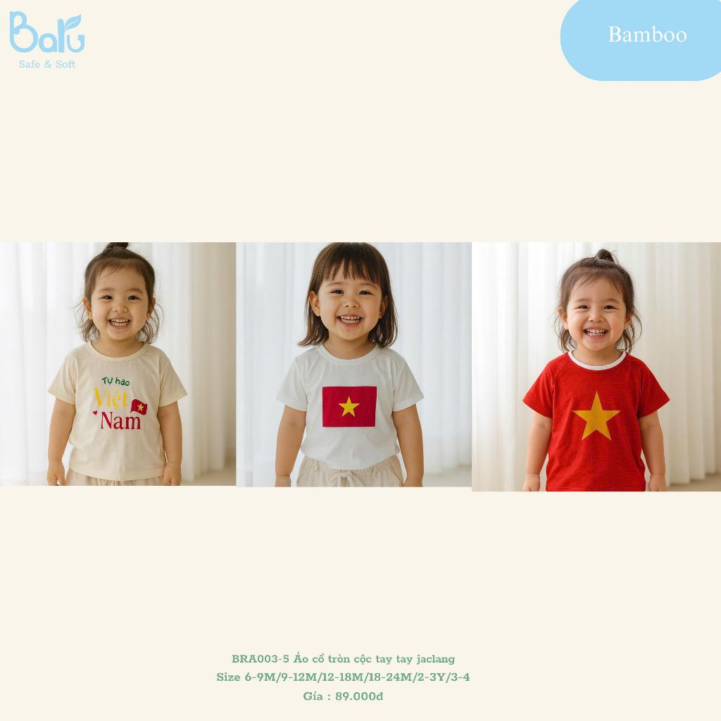Áo cổ tròn cộc tay tay jaclang BRA003-5