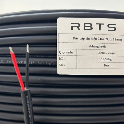 Dây cáp tín hiệu 2 lõi 2464 18awg, 20awg, 22awg, 24awg, 26awg | Shopee ...