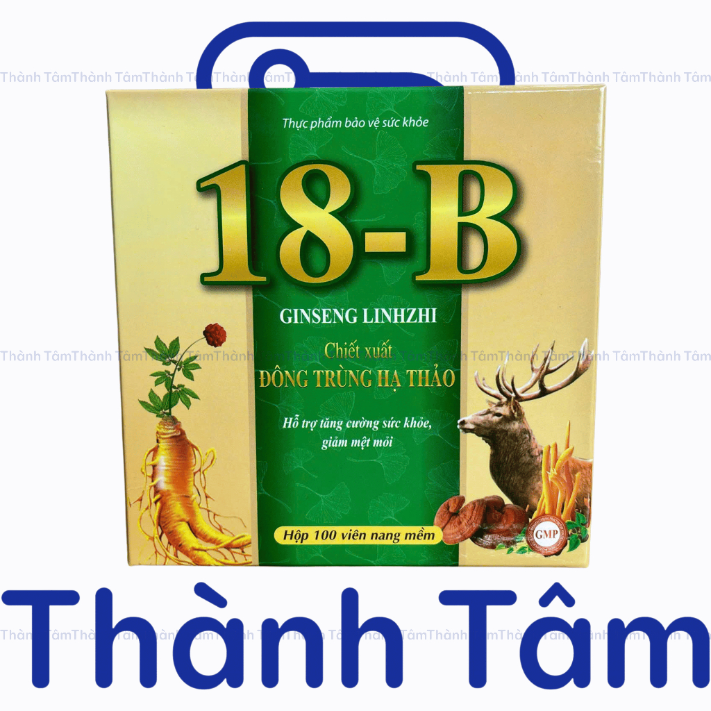 Viên uống VITAMIN 18B 100V bổ sung dưỡng chất, hỗ trợ tăng đề kháng, sức khỏe, giảm suy nhược