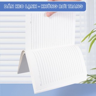 Sổ Kẻ Ngang A5 200 Trang Cao Cấp - Vở Ghi Chép Dày Dặn, Giấy Mịn, Bền Đẹp, Dùng Học Tập, Văn Phòng