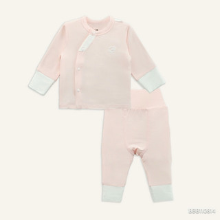 BuBaby BBB110814 Bộ dài tay cài chéo cao cấp cho bé trai và bé gái chất liệu sợi tre mềm mại mỏng nhẹ an toàn