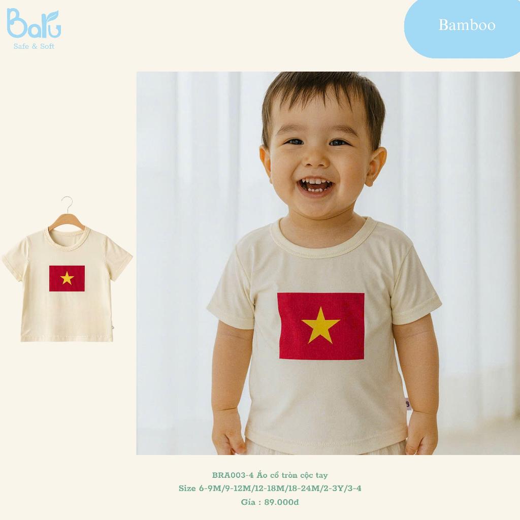 Aó cổ tròn cộc tay BRA003-4