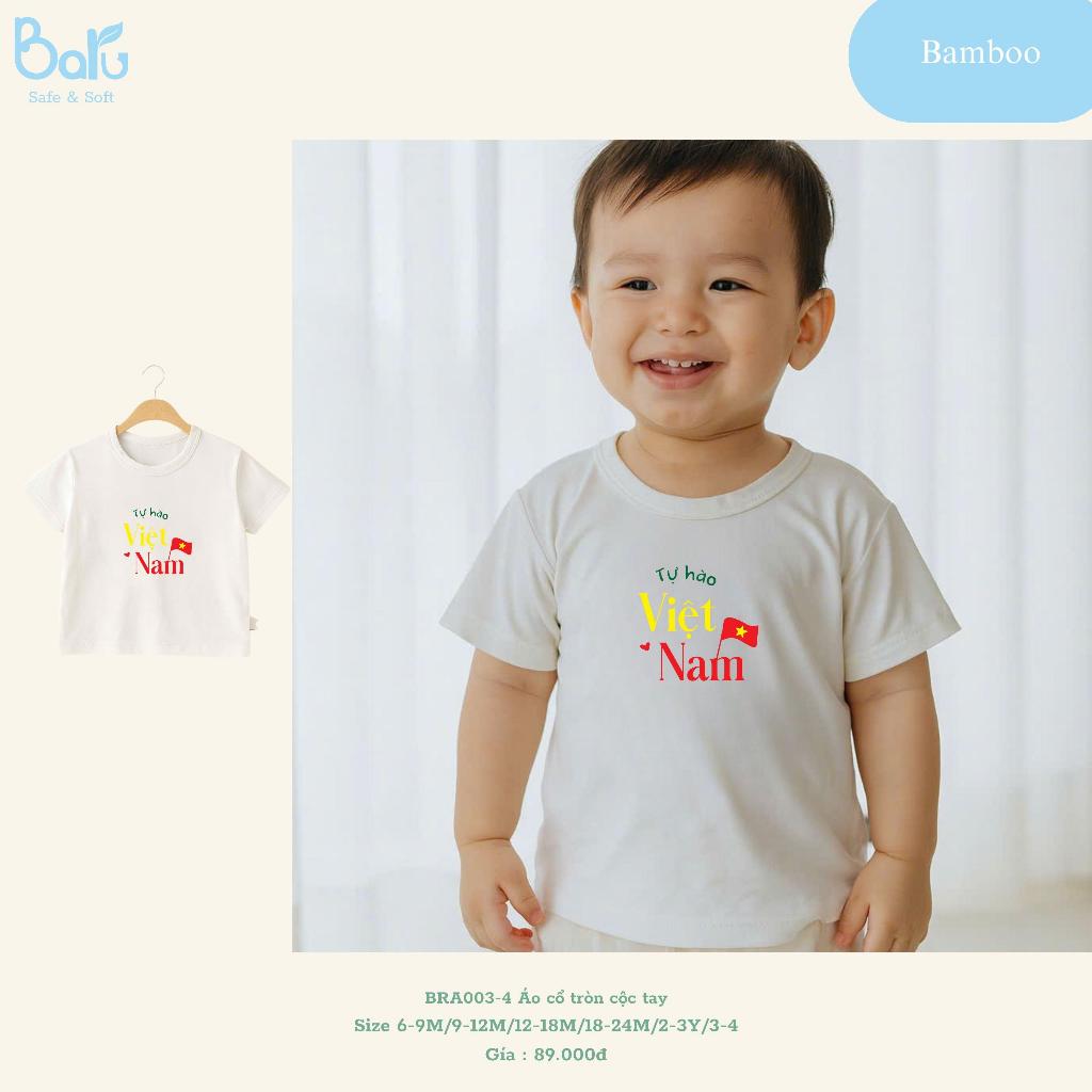 Aó cổ tròn cộc tay BRA003-4