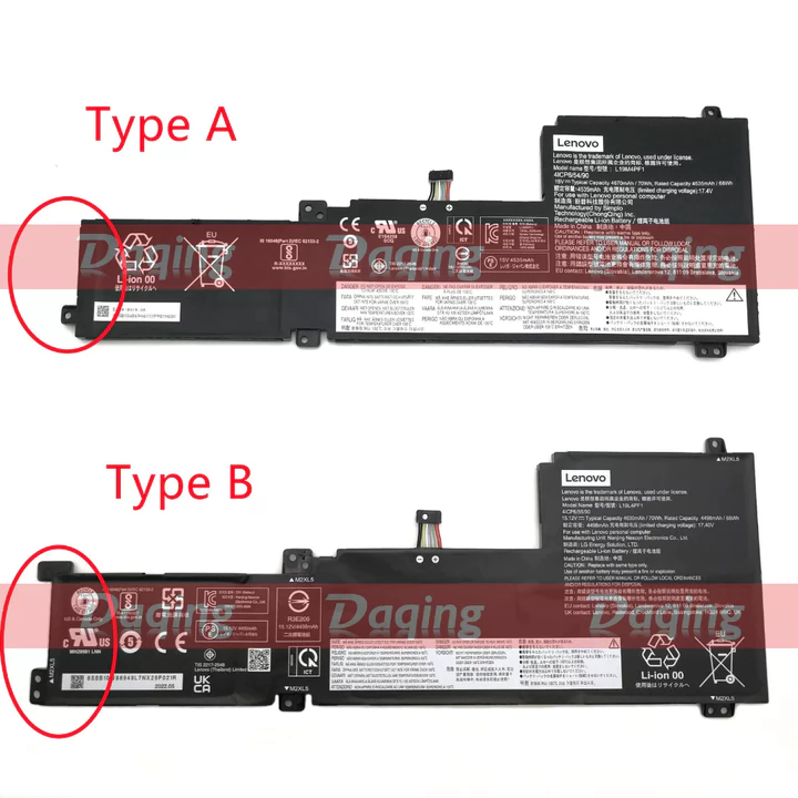 PIN [ZIN] Lenovo IdeaPad 5 15ALC05 15ARE05 15IIL05 L19M4PF1 L19L4PF1 L19C4PF1 Battery