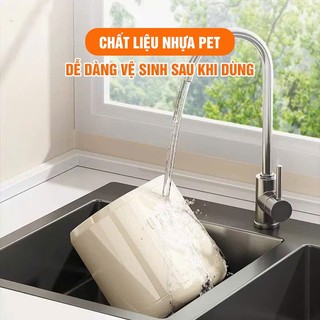 Ống Đựng Đũa Muỗng Treo Tường UFORU Chia 2 Ngăn Tiện Lợi Chất Liệu Nhựa Cứng Cáp - UFM748