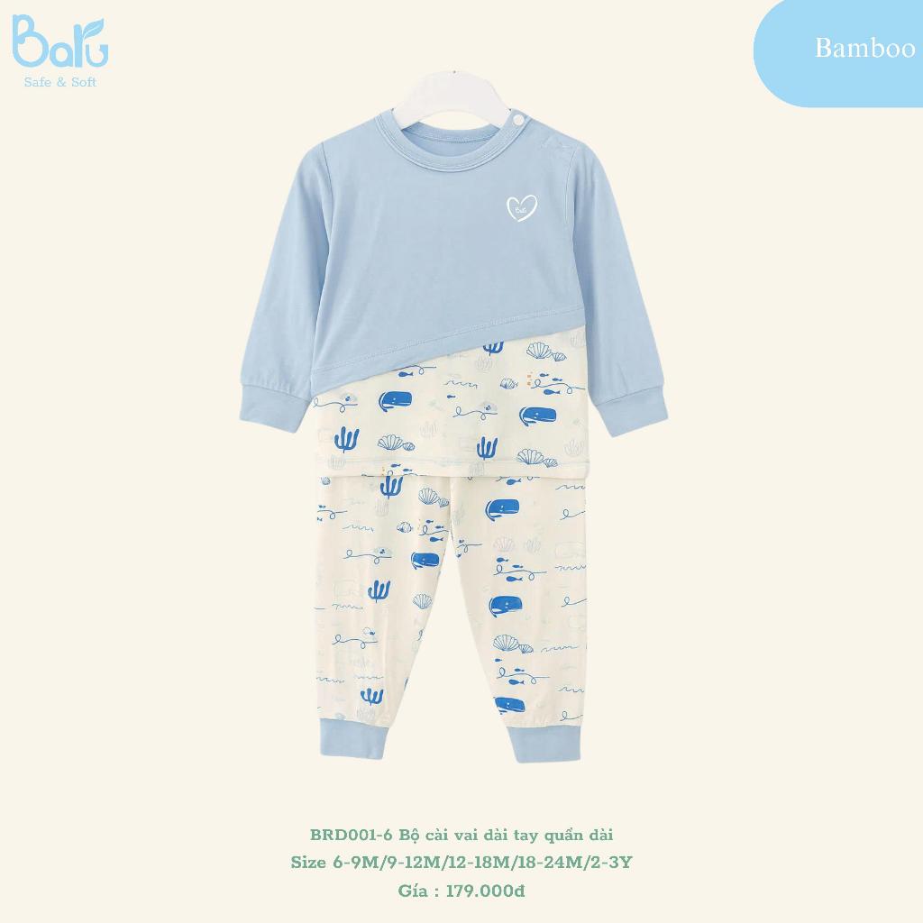 Bộ cài vai dài tay quần dài BRD001-6
