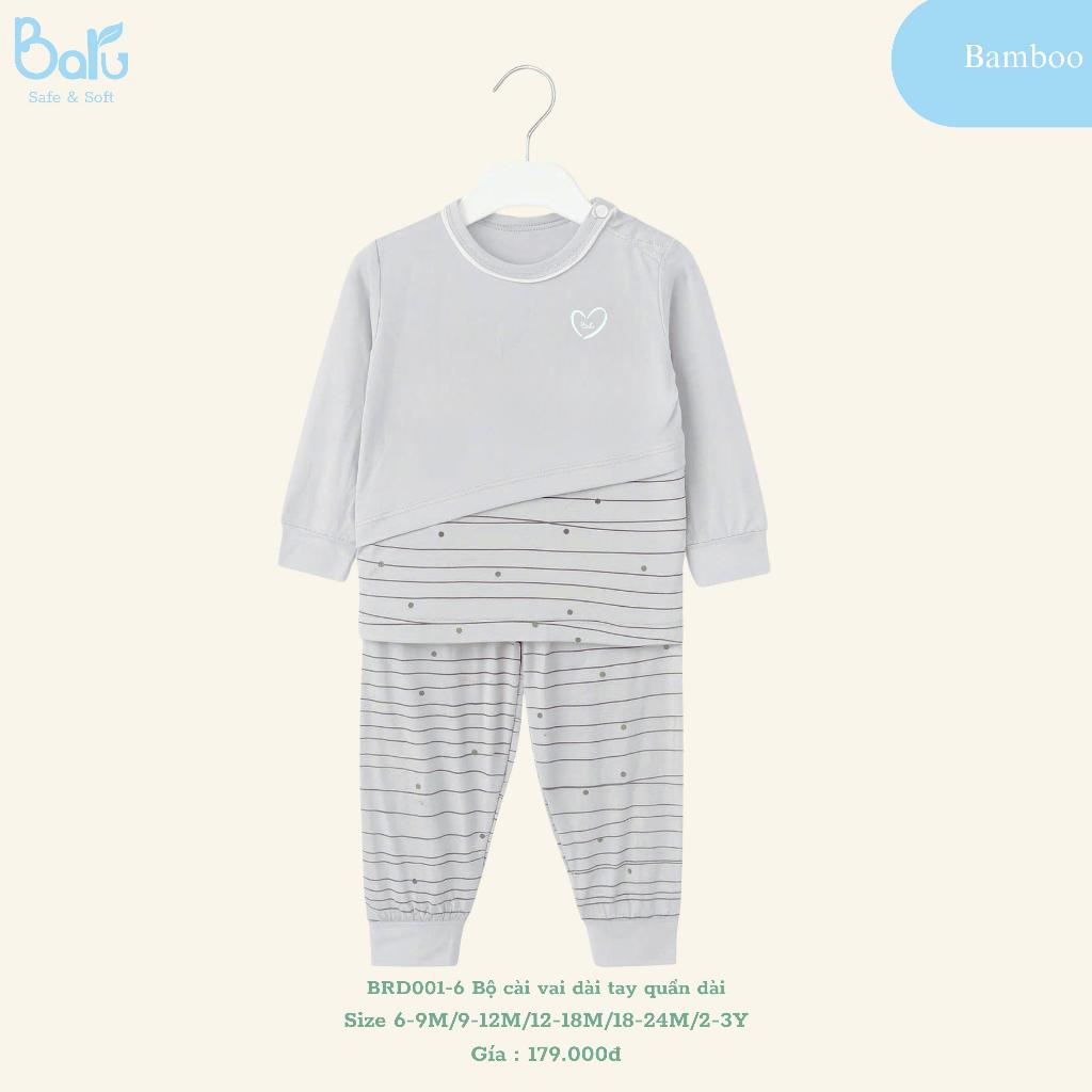 Bộ cài vai dài tay quần dài BRD001-6