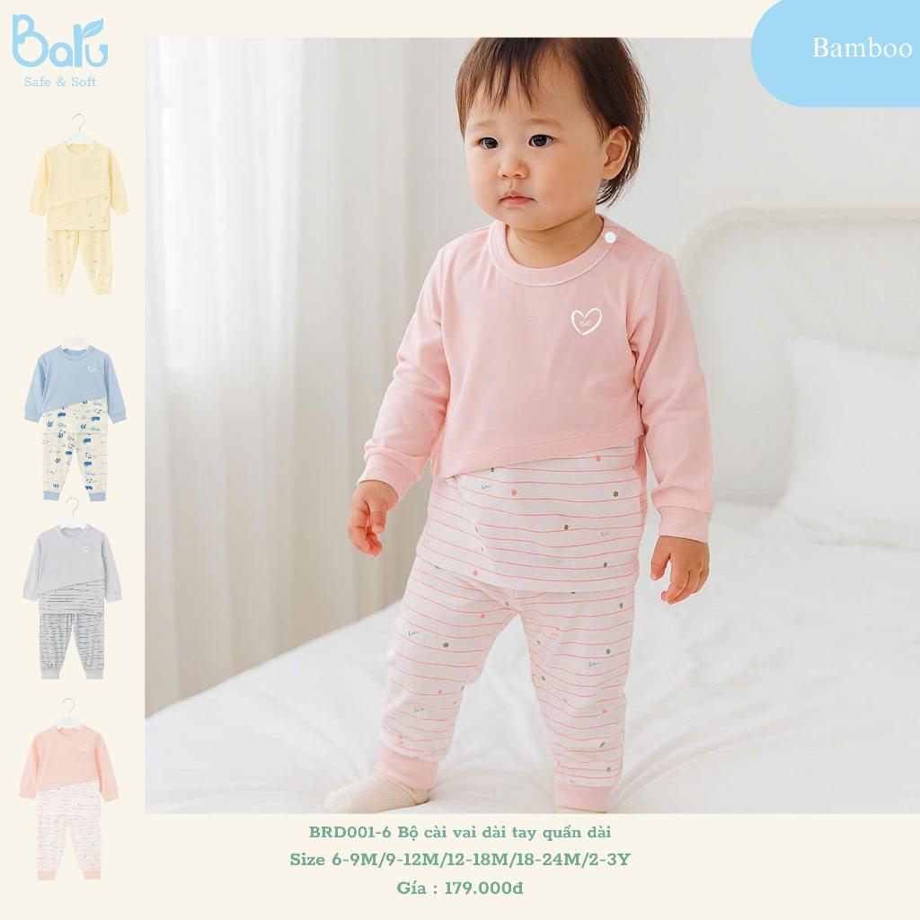 Bộ cài vai dài tay quần dài BRD001-6