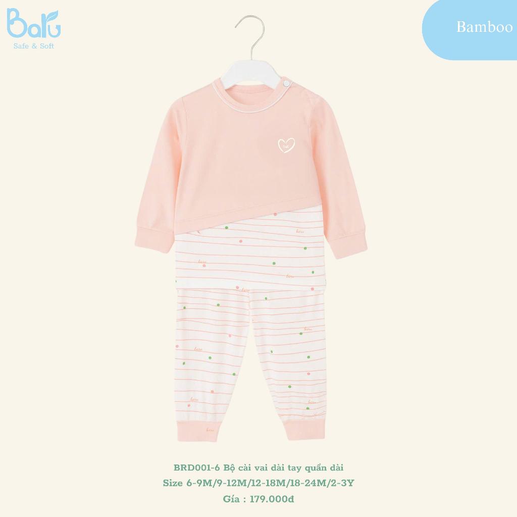 Bộ cài vai dài tay quần dài BRD001-6