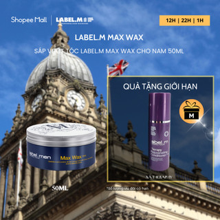 Sáp vuốt tóc Label.M Max Wax cho nam 50ml