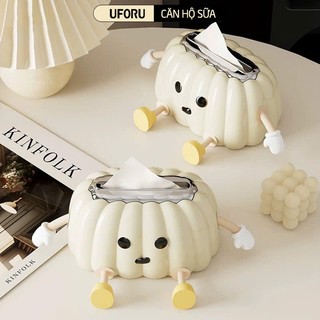 Hộp Giấy Hình Bí Ngô UFORU Có Phụ Kiện Trang Trí Dễ Thương - UFM638