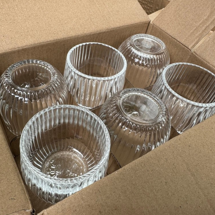 SET 6 CỐC, LY THỦY TINH DÁNG BẦU UỐNG TRÀ SIÊU ĐẸP
