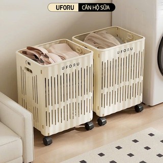 Giỏ Đựng Đồ Quần Áo Đa Năng Gấp Gọn UFORU Có Bánh Xe Di Động - UFM685