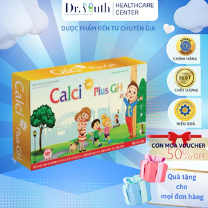 Ống HÀM LƯỢNG CAO Canxi GH Bổ Sung Cho Bé Vitamin D3 Tăng Cường Hấp Thụ Canxi Xương Răng Chắc Khỏe Hộp 4 Vỉ x 5 Ống