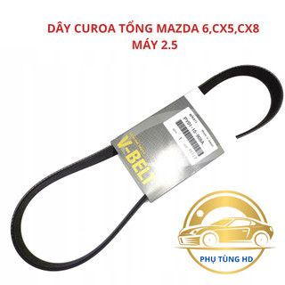 Dây curoa ttổng, dây curoa bơm nước mazda 3, 6, cx5, cx8 máy 2.0 và 2.5 [ hàng xịn hãng ]