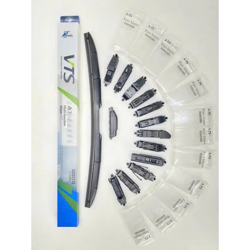 Gạt mưa ô tô lưỡi sillicon 5 khúc thanh gạt nước xe hơi gạt sạch gạt êm chống xước kính đủ kích thước cho mọi dòng xe