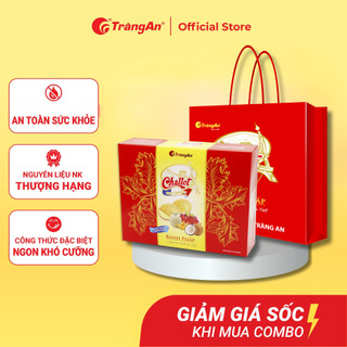 Bánh Pháp Challot hỗn hợp có túi thích hợp làm quà tặng thơm ngon thanh mát ngọt dịu hộp 336g, 8 HỘP/THÙNG