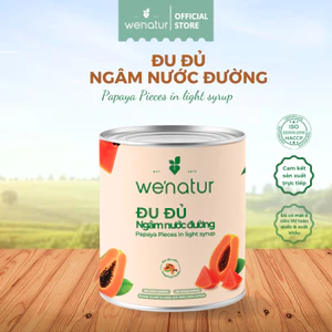 Đu Đủ Ngâm Nước Đường we'natur 565g