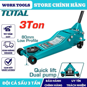 TOTAL Đội cá sấu 3 tấn (nâng nhanh) THT10834 ( 2 PISTON )