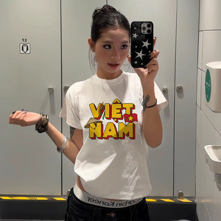 áo thun ôm body nữ màu đỏ girl phố áo bayby tee việt nam eleclassm