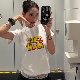 áo thun ôm body nữ màu đỏ girl phố áo bayby tee việt nam eleclassm