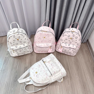LS 2519 BALO KITTY VẢI   QUAI TO ĐỆM MÚT SIZE 40 ĐỰNG SÁCH VỞ CHO HỌC SINH, SINH VIÊN: