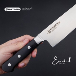 Dao thái đa năng thương hiệu cao cấp KATANA Essential Santoku - KATA201 (180mm)
