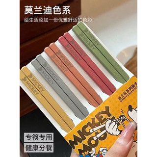 Set 10 Đũa Mickey Hợp Kim – Đũa Không Gỉ, Kháng Khuẩn, Dễ Dùng Cho Gia Đình