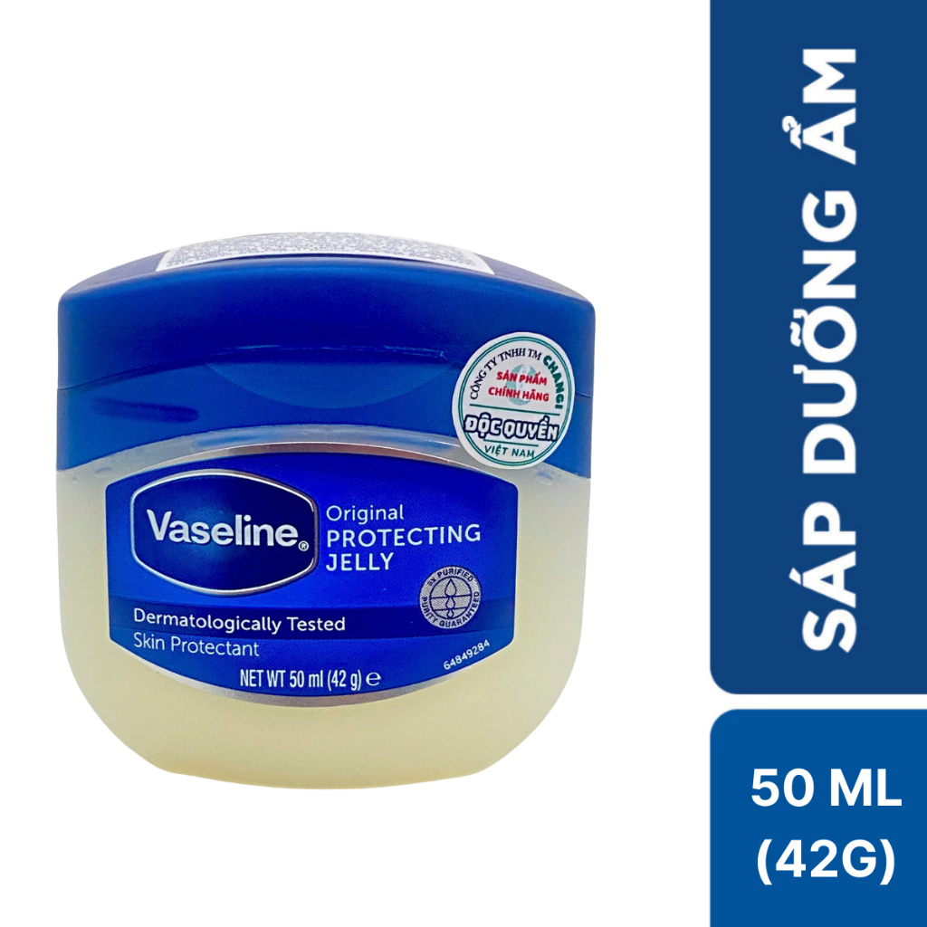 Sáp Vaseline Protecting Jelly dưỡng ẩm 50ml/42g (Tùy chọn Original / Baby / Cacao Butter / Aloe)
