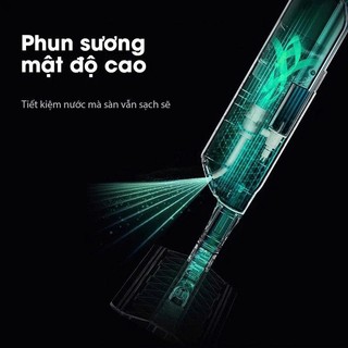 Cây lau nhà phun sương Samono - Bonbox chổi lau nhà thông minh xoay 360 độ không phải khom lưng mẫu cao cấp