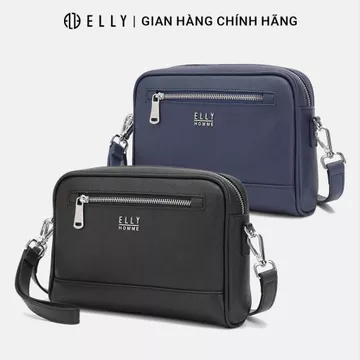 Men's Genuine Leather Handheld Clutch ELLY HOMME ECM19