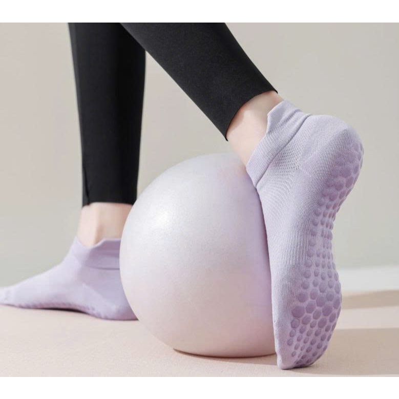 Vớ Tất YOGA cổ thấp chống trượt 10 màu phong cách dễ thương, xinh xắn.
