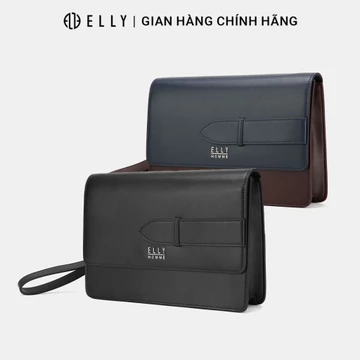 Men's Handheld Genuine Leather Clutch ELLY HOMME ECM14