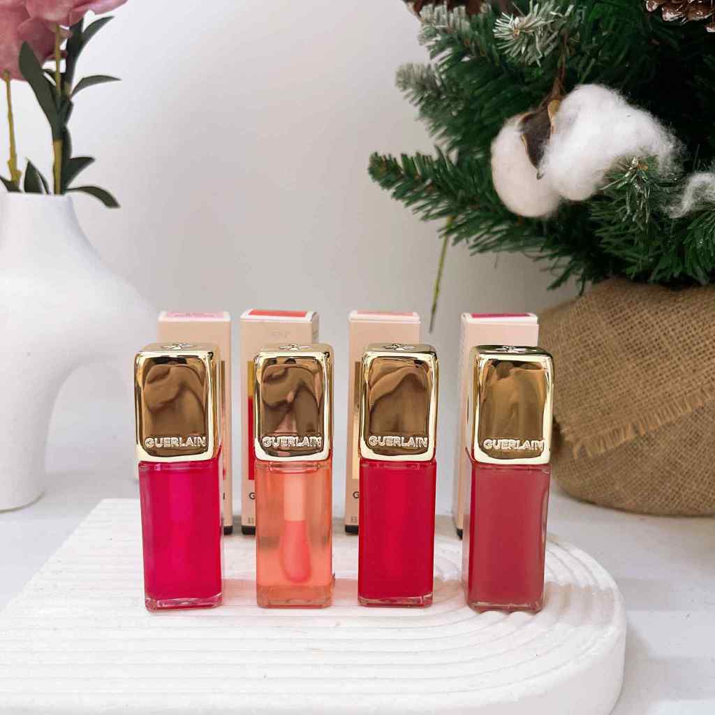 Son dưỡng Guerlain Kiss Bee Glow Oil dưỡng môi guerlain
