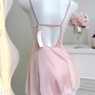 V31 Váy Lụa Ngủ Cho Nữ Phối Ren Thun Mềm Kèm Đệm Mút Siêu Mềm Mại Cao Cấp Phương Linh  Underwear