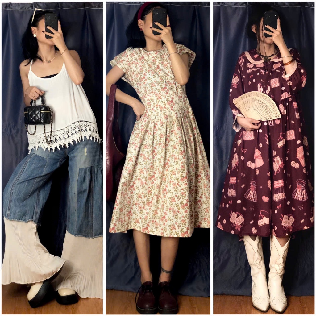 APRIL6 CLOTHING - Set đầm váy vintage ins: april6_clothing [Demo ảnh bìa]