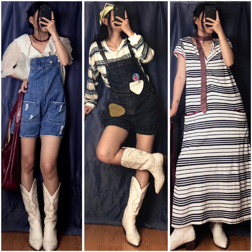 APRIL6 CLOTHING - Set đầm váy vintage ins: april6_clothing [Demo ảnh bìa]