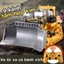 Xe ủi điều khiển từ xa 9 kênh cao cấp yigong pin sạc có đèn pha âm thanh nổ máy, xe máy cày đồ chơi; xe công trình MCT04