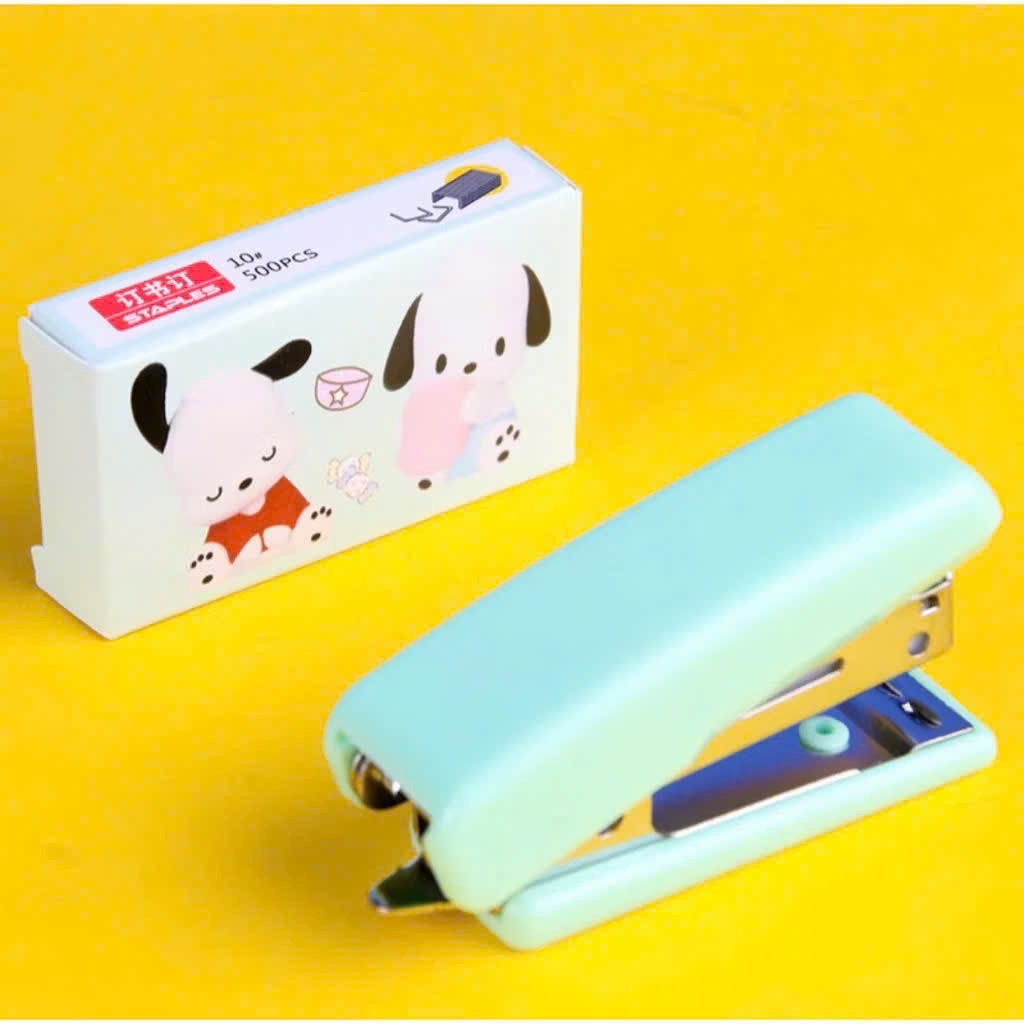 Máy Dập Ghim Mini Kẹp Ghim Bấm Giấy Số 10 Dễ Thương Hàng Đẹp